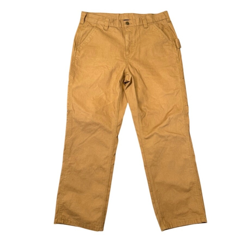 Brahma Mens Work Pants 34x30 Trail Blazer Brown Canvas Utility Trousers BR341001